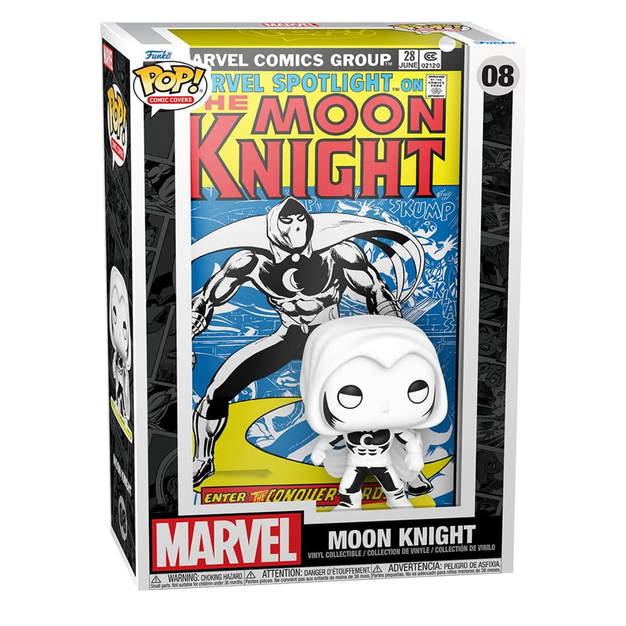Marvel Comics Moon Knight Funko Pop! Vinyl Comic Cover